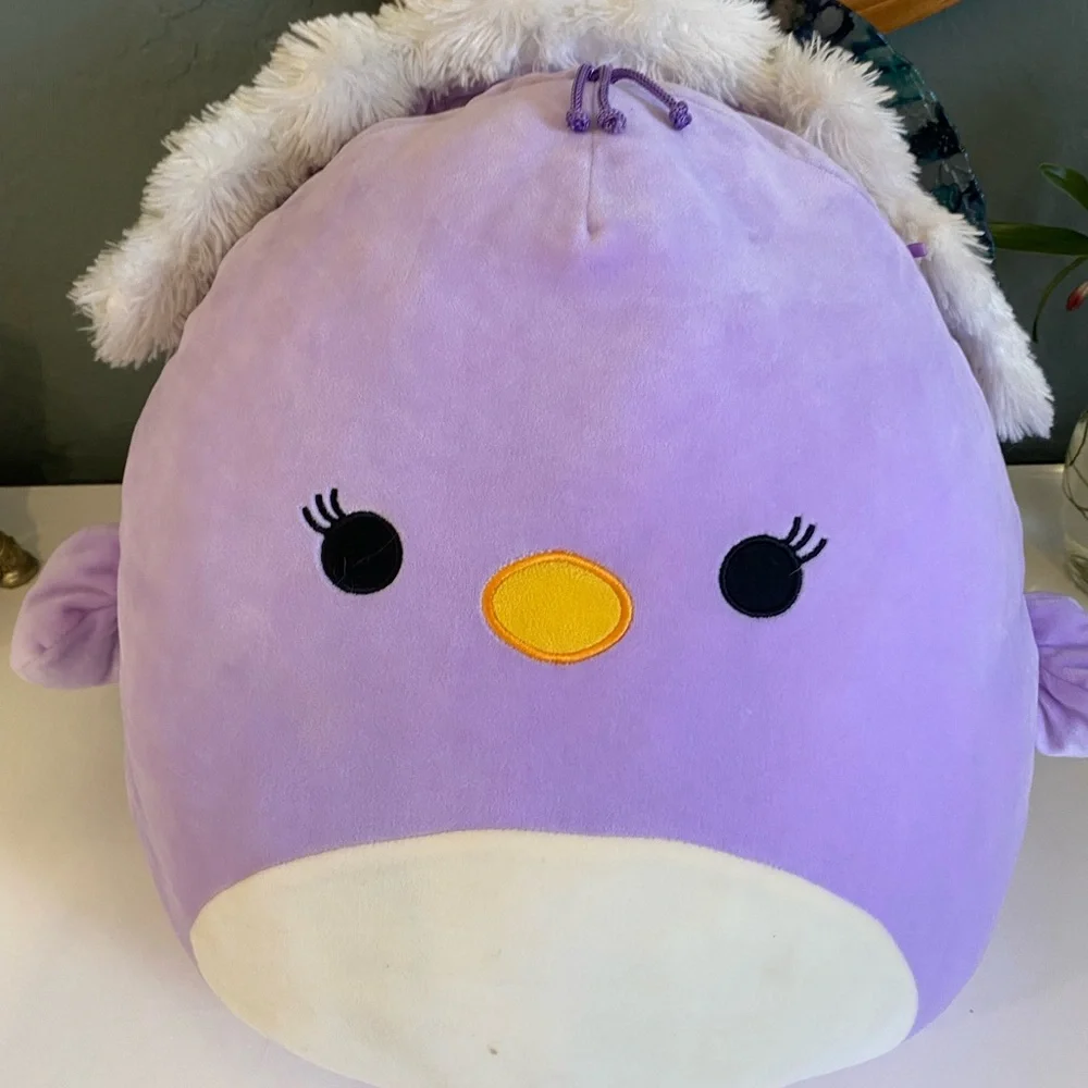 “Elina” The Purple Peacock XL 24”